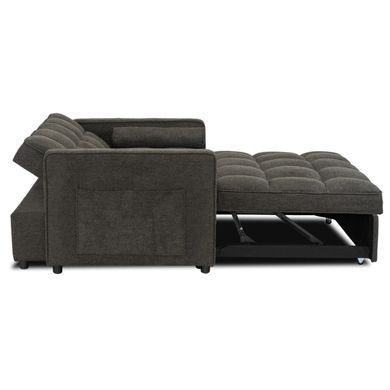 Кресло раскладное MEBEL ELITE CORRA Черный