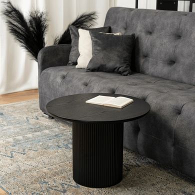 Журнальный стол MEBEL ELITE EURIS 60*60 см Черный