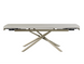 Керамический стол VETRO Пино TML-1200 VETRO 180(240)x90 Венеция деликато + капучино