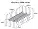 Кровать SIGNAL ALFIE RAVEN 120x200см темно-бежевый №30