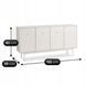 Комод MEBEL ELITE MARLEN 155 см Кашемір