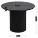 Журнальный стол MEBEL ELITE EURIS 60*60 см Черный