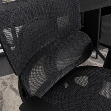 Кресло офисное поворотное MEBEL ELITE ROMEO черный