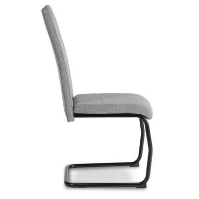 Обідній стілець MEBEL ELITE LOPEZ Cірий
