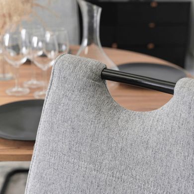 Обідній стілець MEBEL ELITE LOPEZ Cірий