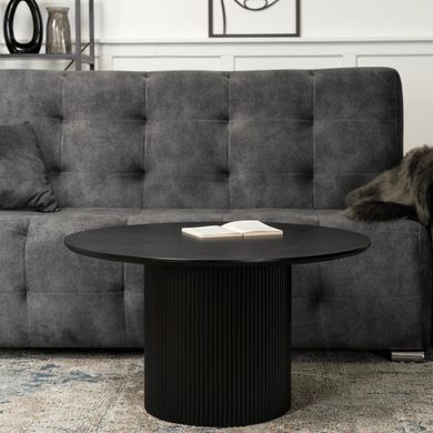 Журнальный стол MEBEL ELITE EURIS MAX 80*80 см Черный