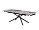 Керамический стол VETRO Пино TML-1200 VETRO 180(240)x90 Патагония + черный