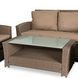Комплект садових меблів MEBEL ELITE FLORYDA Бежевий