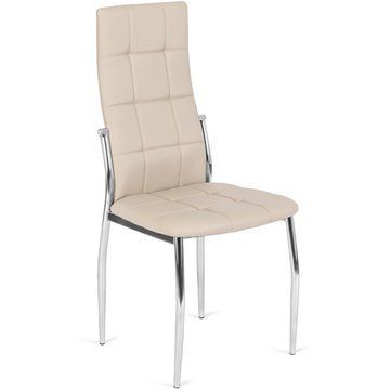Стілець MEBEL ELITE MOLLY екошкіра беж