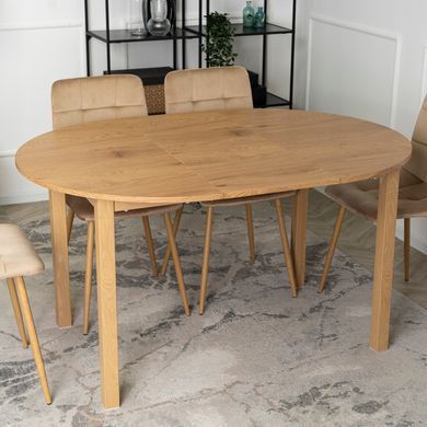 Стол MEBEL ELITE Kante 102-142 см Дуб