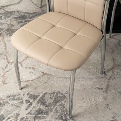 Стілець MEBEL ELITE MOLLY екошкіра беж