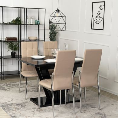 Стілець MEBEL ELITE MOLLY екошкіра беж