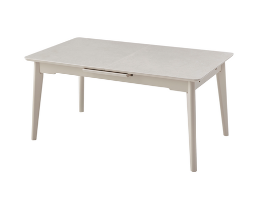 Керамический стол VETRO TM-125 160(200)*90 см Крема саббия + Капучино