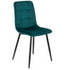Стілець оксамитовий MEBEL ELITE PERU Velvet Бірюзовий