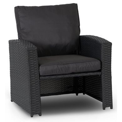 Комплект садових меблів MEBEL ELITE FLORYDA Темно-сірий