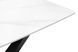 Стіл БІНГО 140*80, кераміка білий мрамор