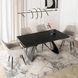 Обеденный стол MEBEL ELITE DEVON 160(220)*90 см Черный