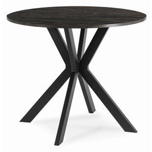 Обідній стіл MEBEL ELITE LAUREN 80 см Чорний