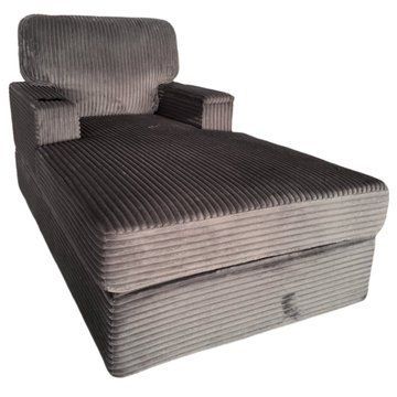 Кресло мягкое MEBEL ELITE NEO Velvet Серый