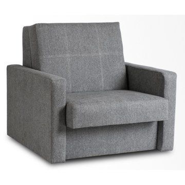 Кресло мягкое раскладное MEBEL ELITE MILAN 1 Серый