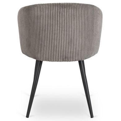 Cтілець MEBEL ELITE TAYLOR Velvet Сірий