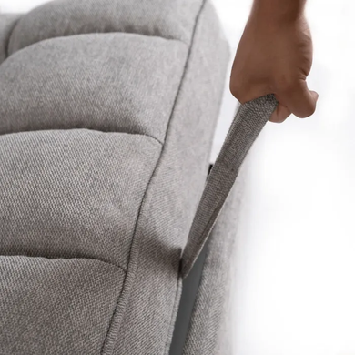 Крісло розкладне MEBEL ELITE CORRA Сіре