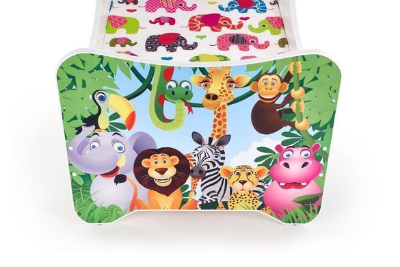 Кровать детская Happy Jungle  Разноцветный 76х145 см HALMAR