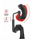 Крісло офісне обертове MEBEL ELITE SPIRAL чорний