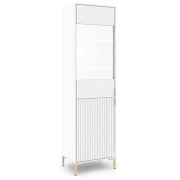 Витрина MEBEL ELITE TORELLO Белый