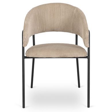 Cтілець MEBEL ELITE TINKA Velvet Бежевий