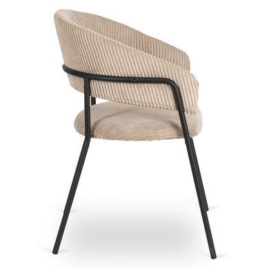 Cтілець MEBEL ELITE TINKA Velvet Бежевий