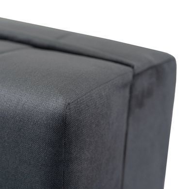 Крісло м'яке розкладне MEBEL ELITE VERO Welur Сірий