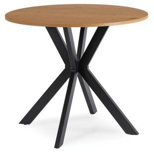 Обідній стіл MEBEL ELITE LAUREN 80 см Дуб золотий
