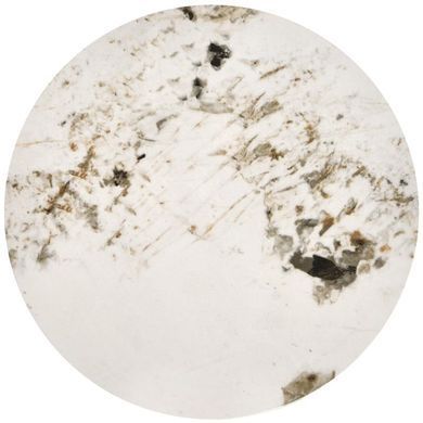 Журнальный столик VERDE 40x40 см Белый Мрамор HALMAR