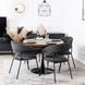 Стул MEBEL ELITE TINKA Velvet Черный