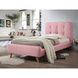 Ліжко Tiffany Рожевий 90х200 см SIGNAL