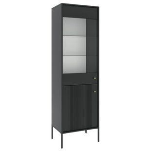 Витрина MEBEL ELITE SOFT Черный