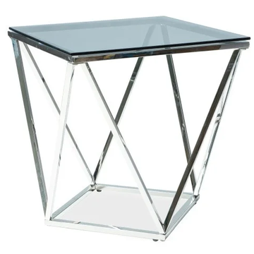 Журнальный столик Silver В Серебро 50х50 см SIGNAL