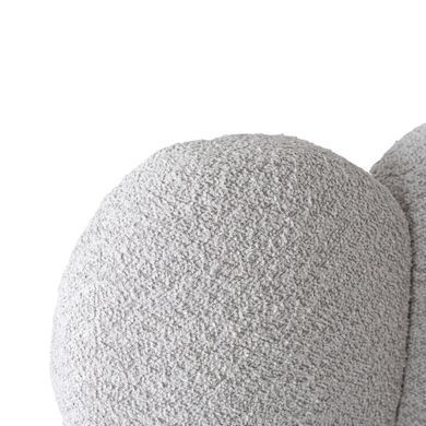 Кровать MEBEL ELITE ANKARA Boucle 160x200 см Серый