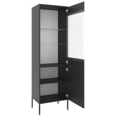 Витрина MEBEL ELITE SOFT Черный