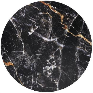 Журнальный столик HARISSA B Чорний 42x42 см HALMAR