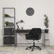 Кресло офисное поворотное бархатный MEBEL ELITE MILAN 2 Velvet Черный / Черный