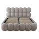 Кровать MEBEL ELITE ANKARA Boucle 160x200 см Серый