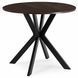 Обеденный стол MEBEL ELITE LAUREN 80 см Орех