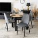 Обідній стілець MEBEL ELITE BARI Welur Сірий